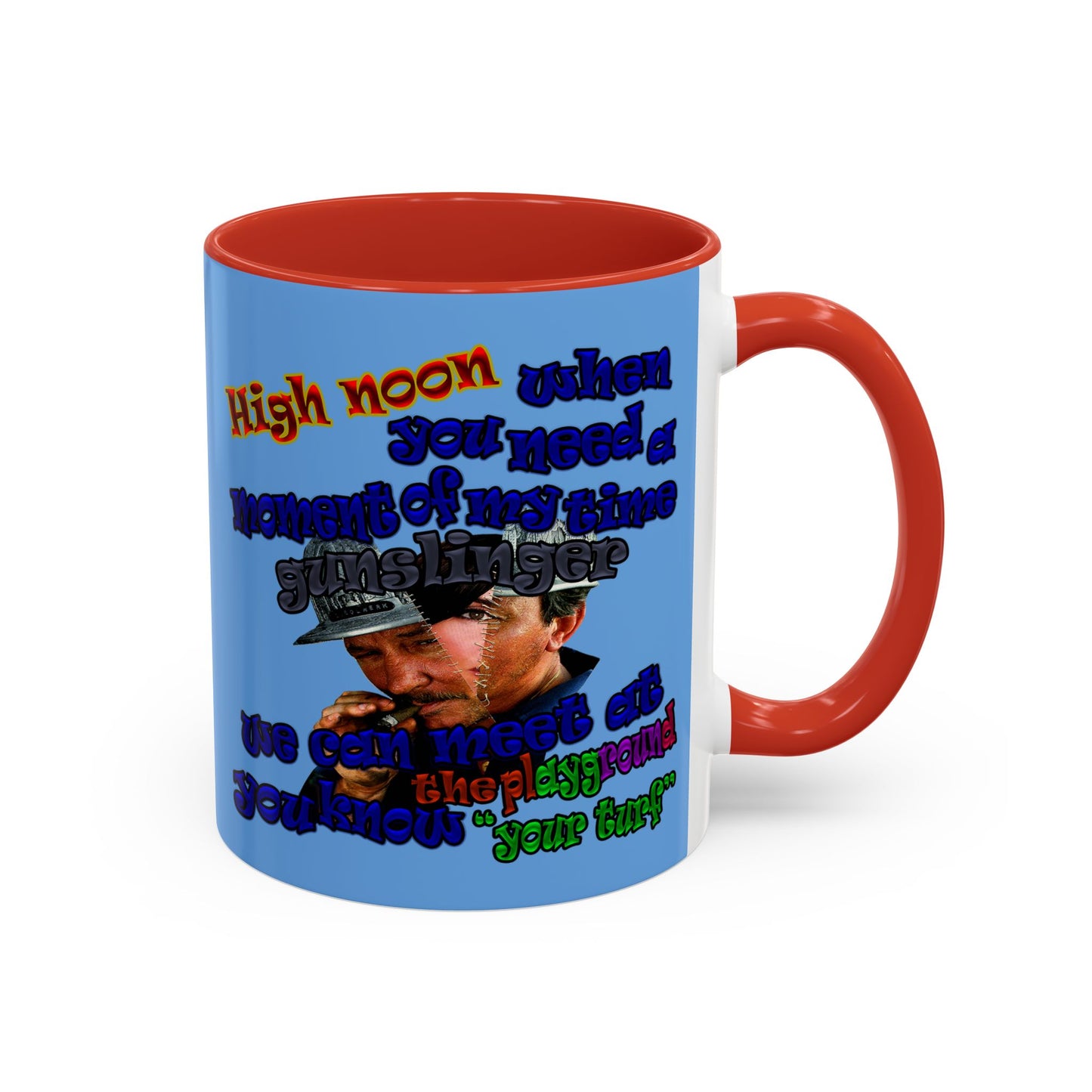 high noon - Accent Mug (light blue)