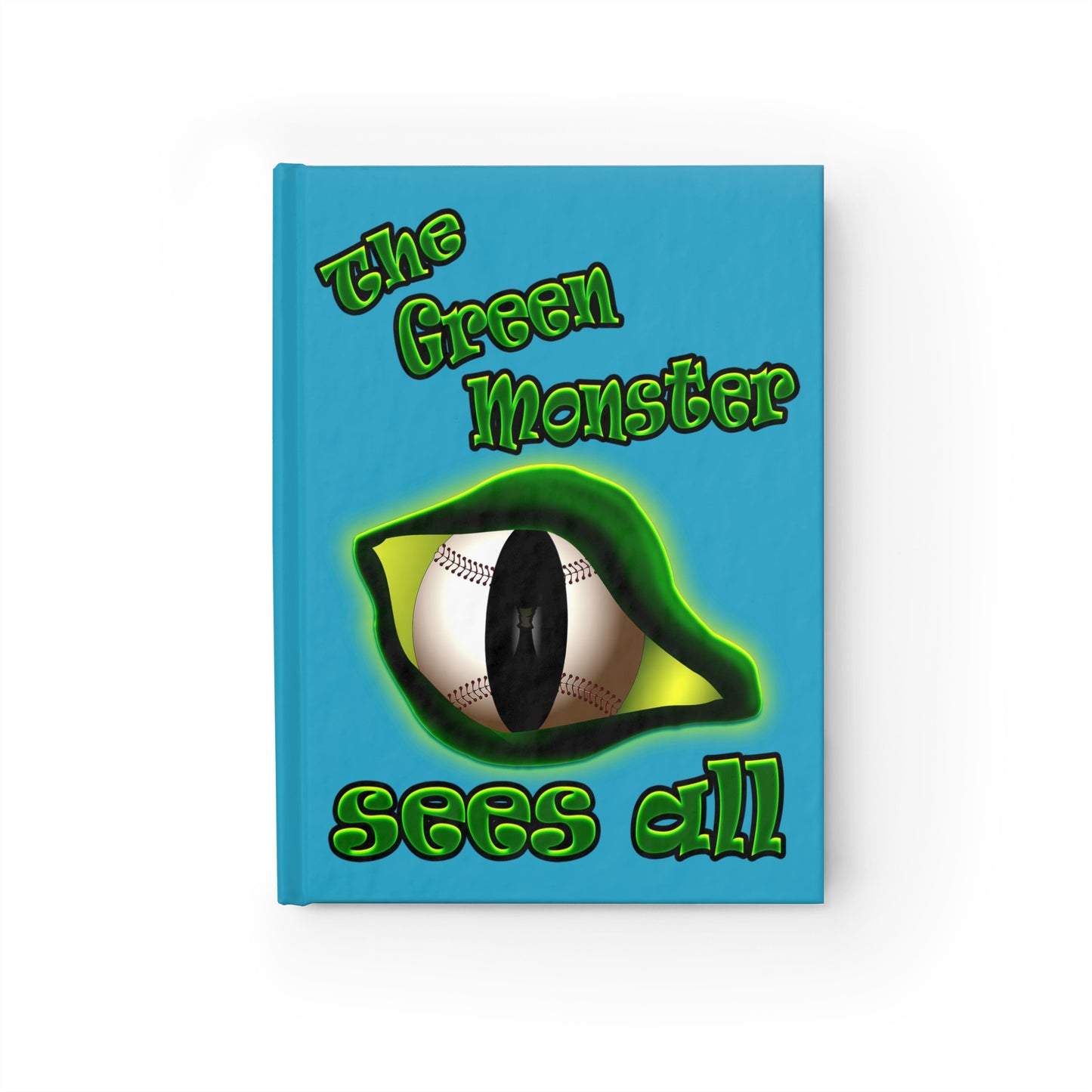 green monster - journal-blank (turquoise)