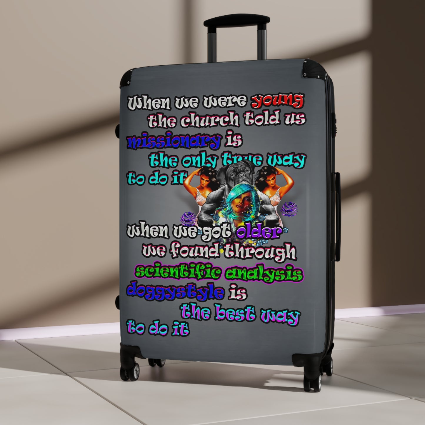 doggystyle - Suitcase (grey-light grey)
