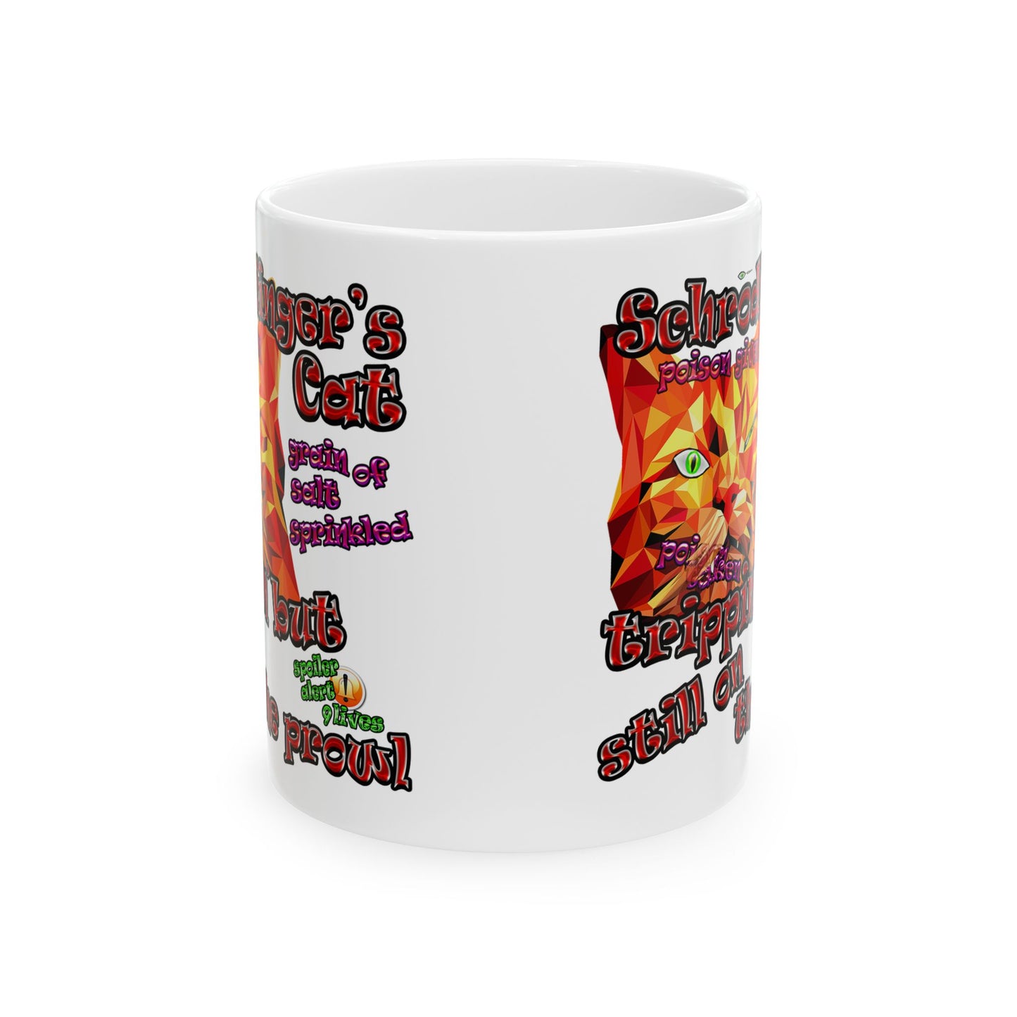 schrodinger's cat - White Mug (white)