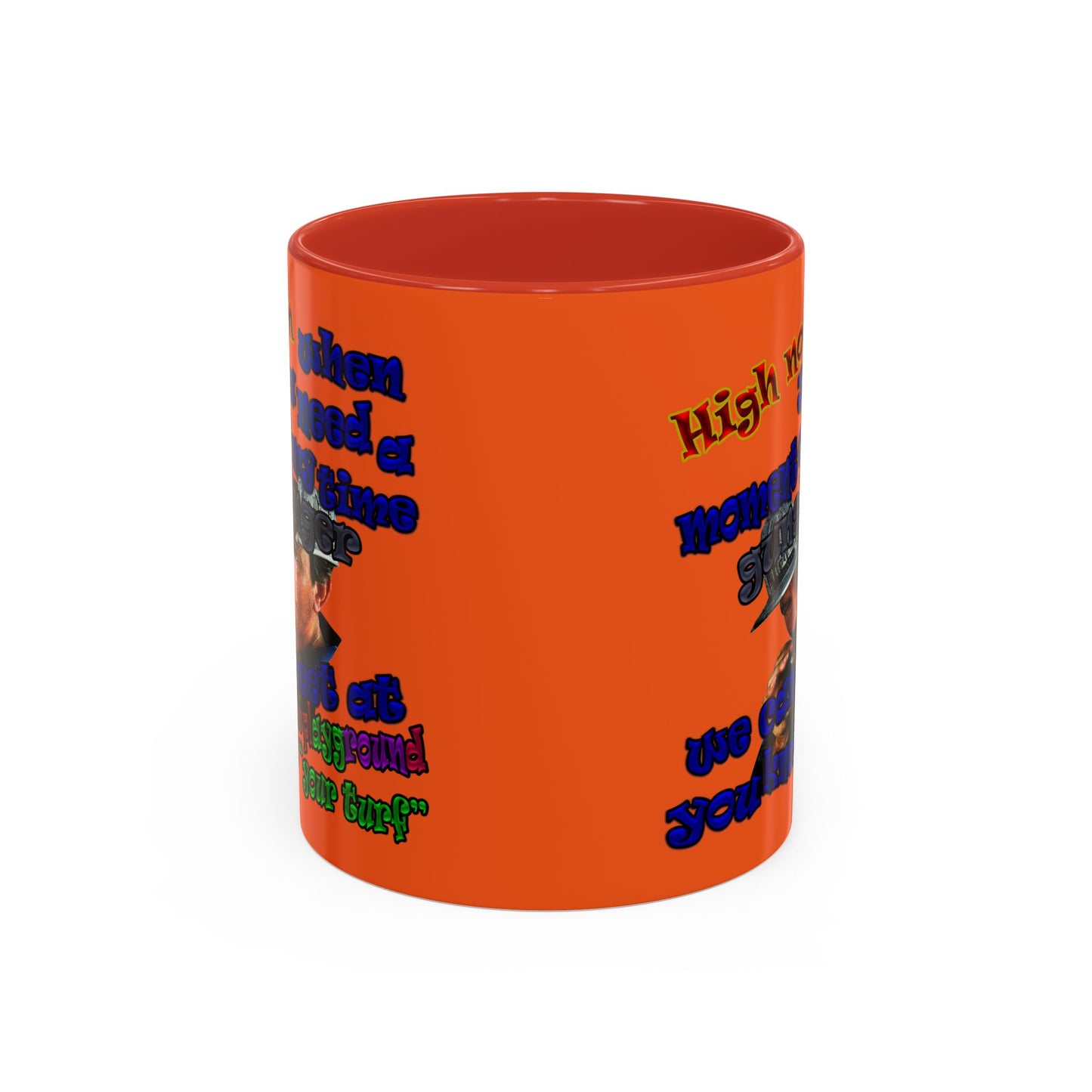 high noon - Accent Mug (orange)