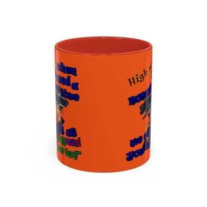 high noon - Accent Mug (orange)