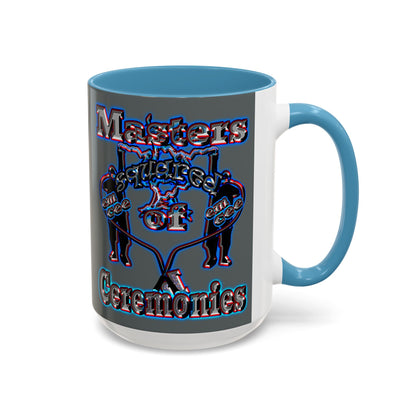 em cee squared - Accent Mug (dark grey)
