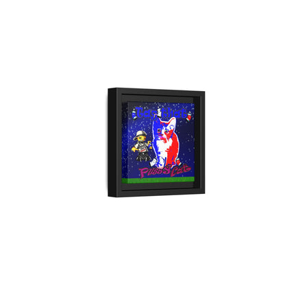 tag that - framed canvas art ('snoops' background)