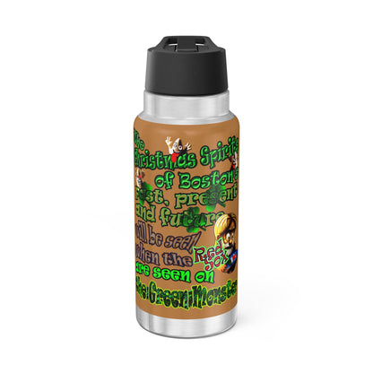 christmas spirits of boston - Gator Tumbler, 32oz (light brown)