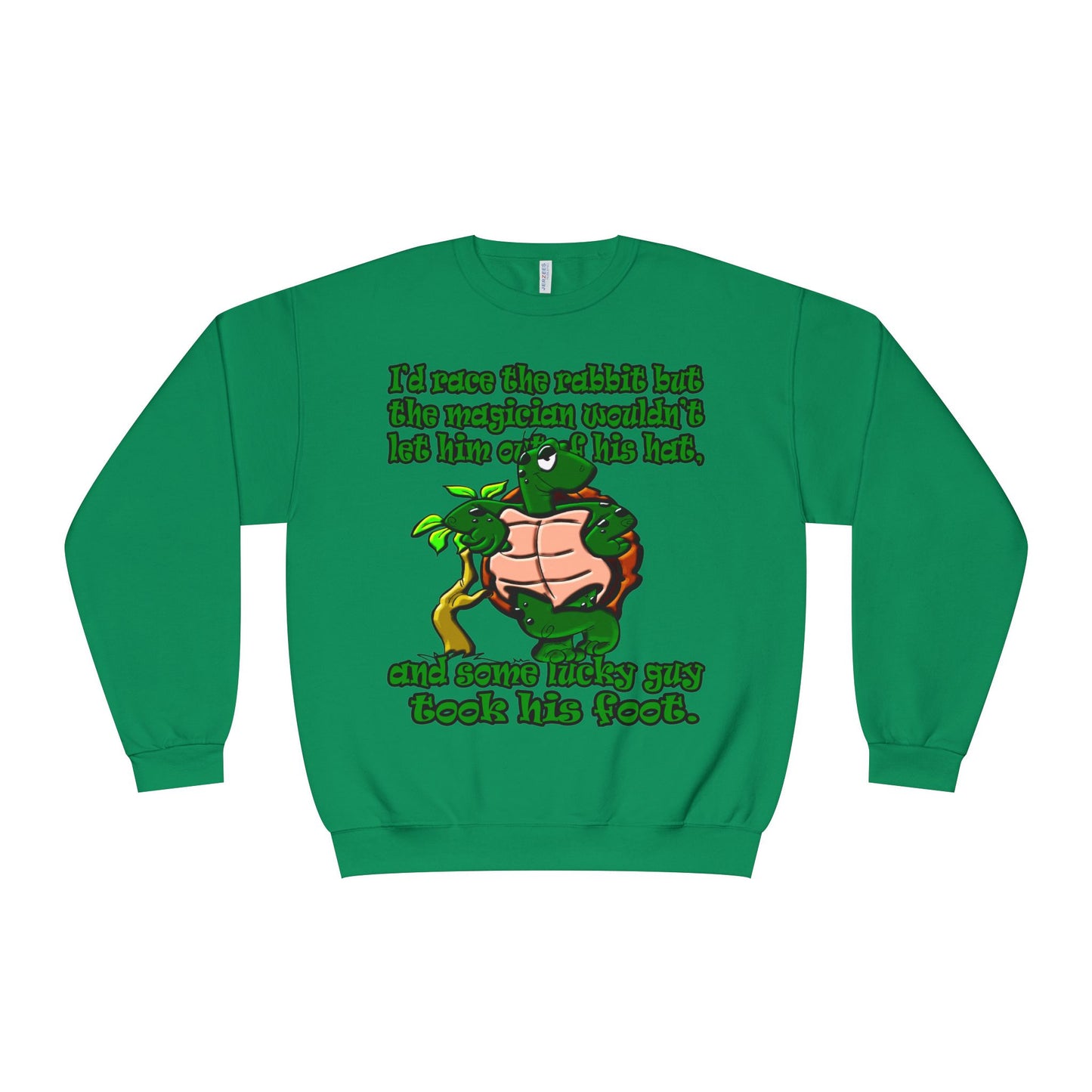 turtle race - Unisex NuBlend® Crewneck Sweatshirt
