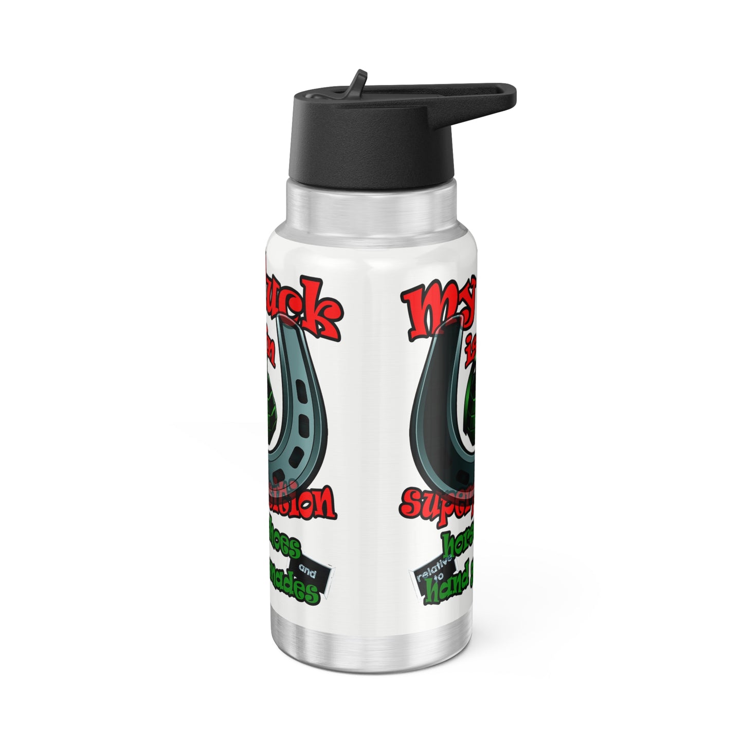 my luck - Gator Tumbler, 32oz (white)