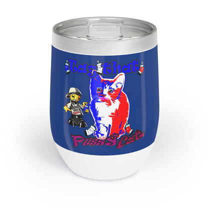 tag that - Chill Wine Tumbler (dark blue)