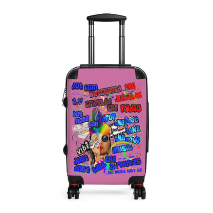 drop the beat - Suitcase (light pink)