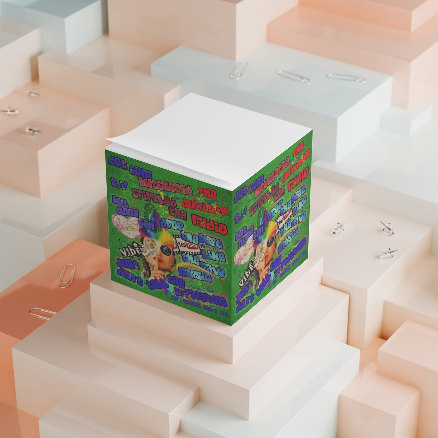drop the beat - note cube (green turf)