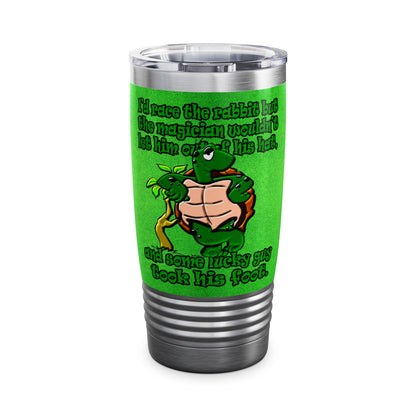 turtle race - Ringneck Tumbler, 20oz (green turf)
