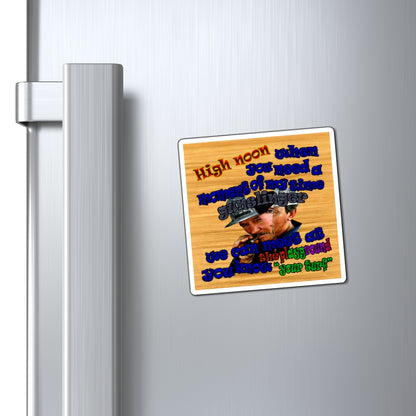 high noon - Magnets - (butterscotch wood finish)