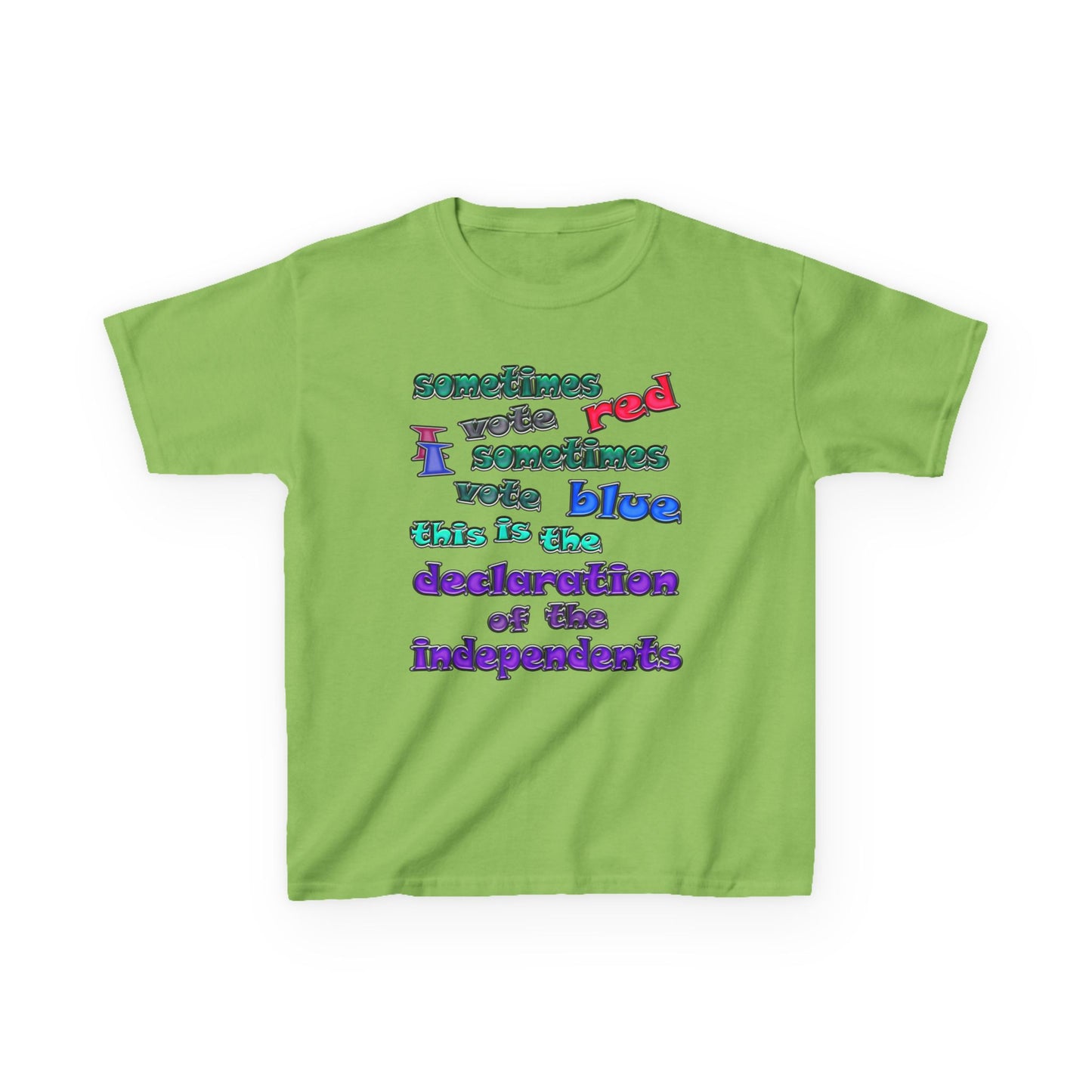 declaration of the independents - Kids Heavy Cotton™ Tee