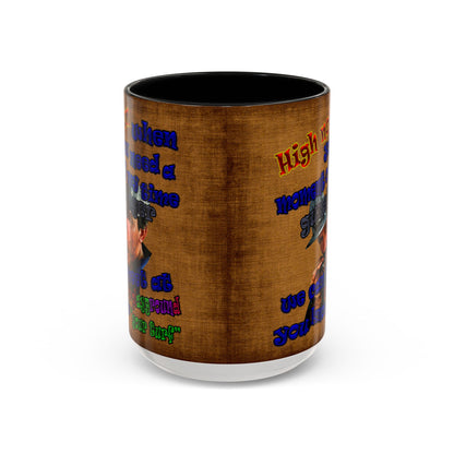 high noon - Accent Mug (brown papyrus)
