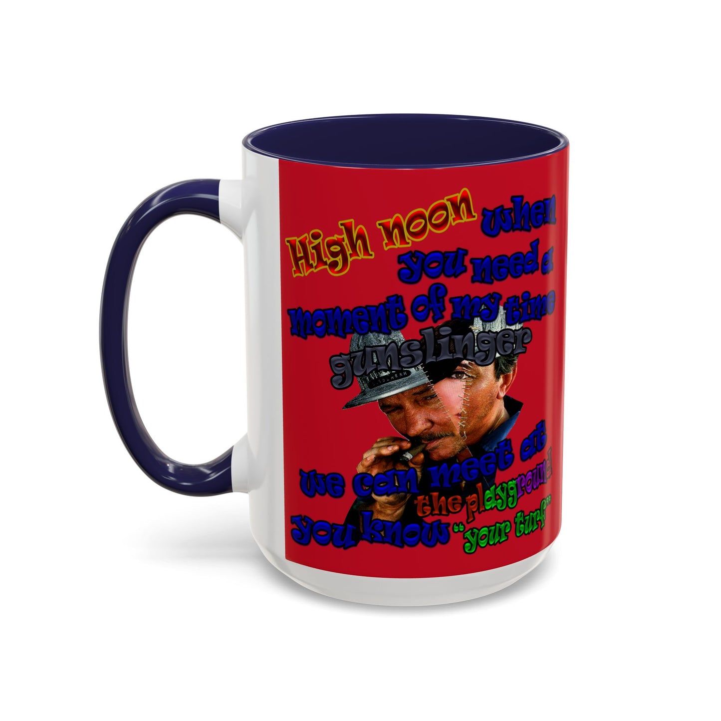 high noon - Accent Mug (dark red)