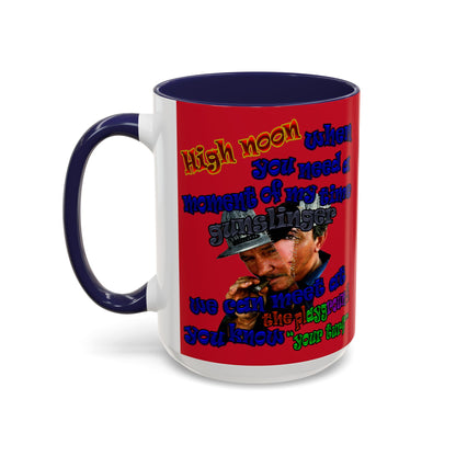 high noon - Accent Mug (dark red)