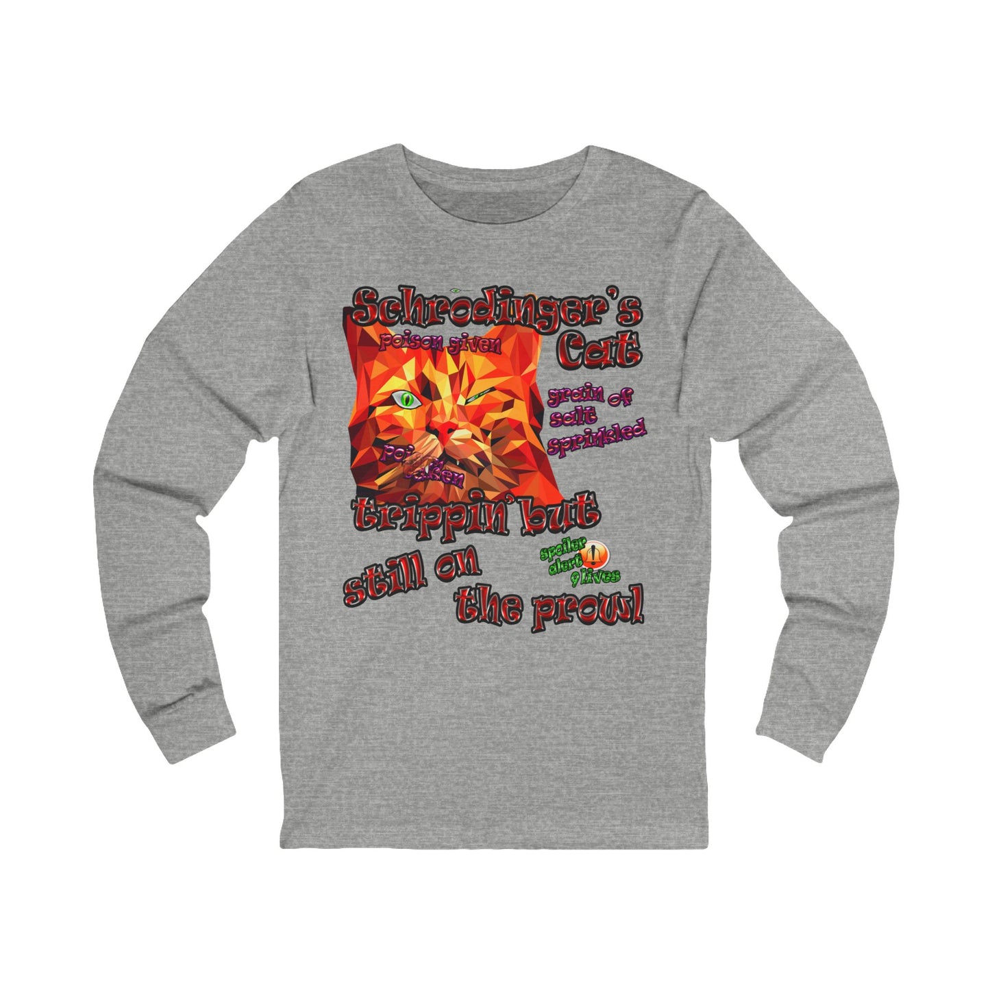 schrodinger's cat - Unisex Jersey Long Sleeve Tee