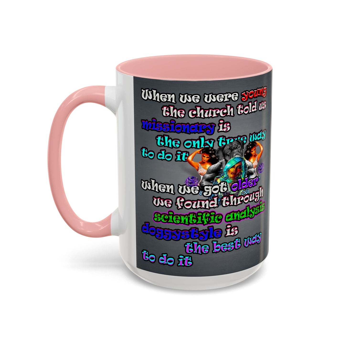 doggystyle - Accent Mug (grey-light grey)