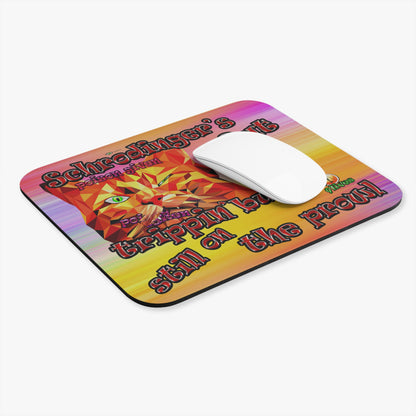 schrodinger's cat - Mouse Pad (Rectangle) (color blur)