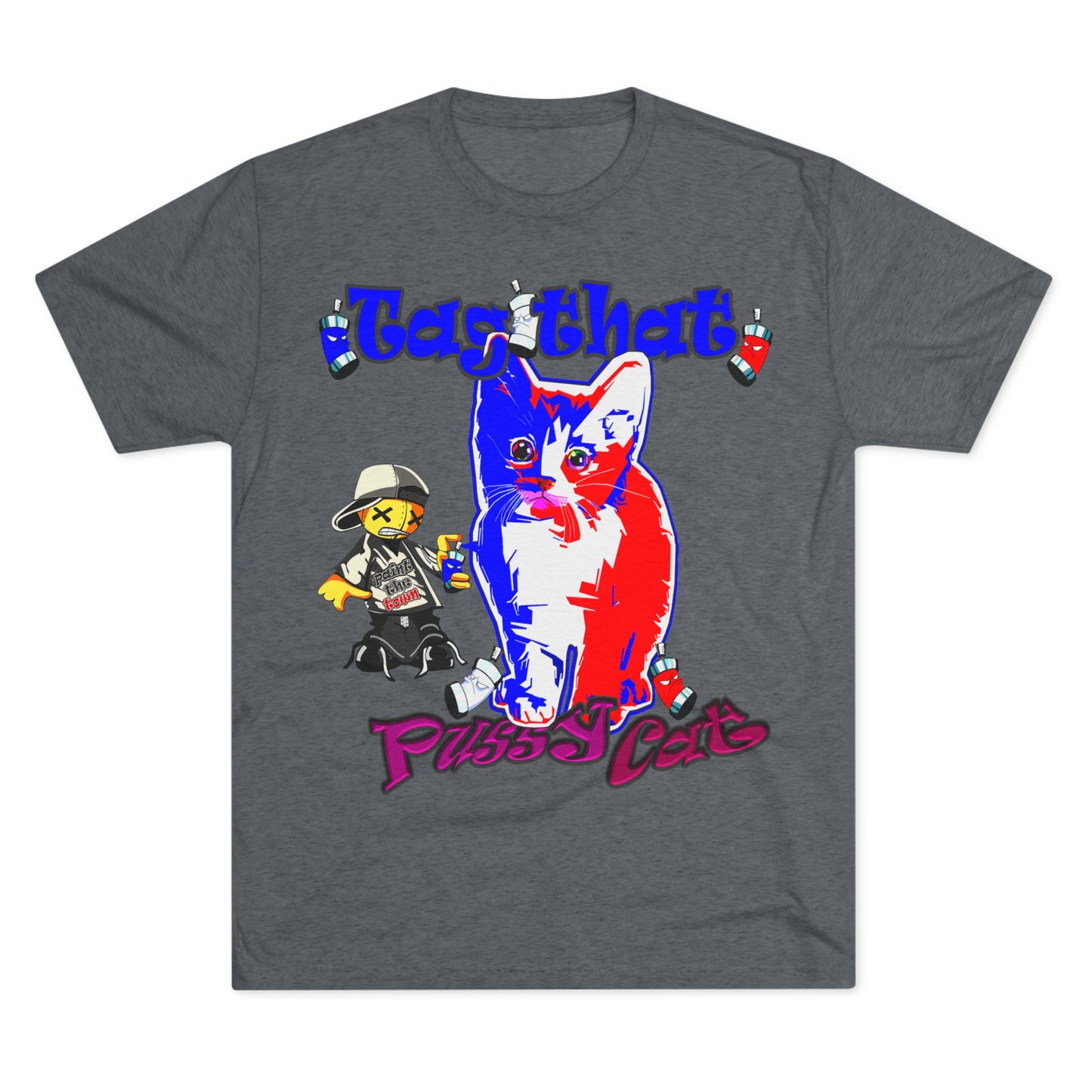 tag that - Unisex Tri-Blend Crew Tee