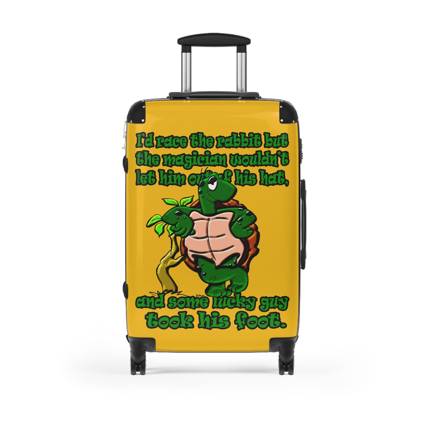 turtle race - Suitcase (yellow)