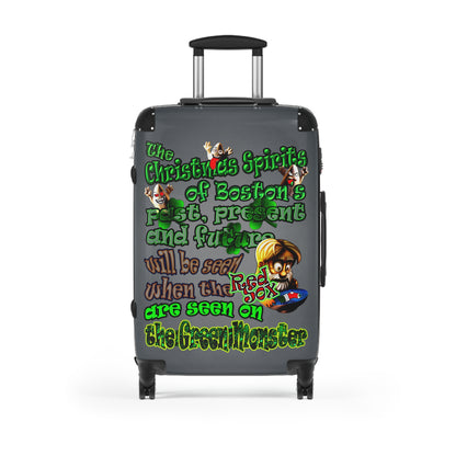 christmas spirits of boston - Suitcase (grey-light grey)