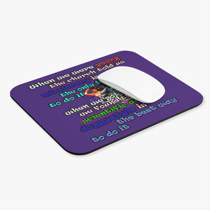 doggystyle - Mouse Pad (Rectangle) (purple)