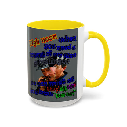 high noon - Accent Mug (dark grey)