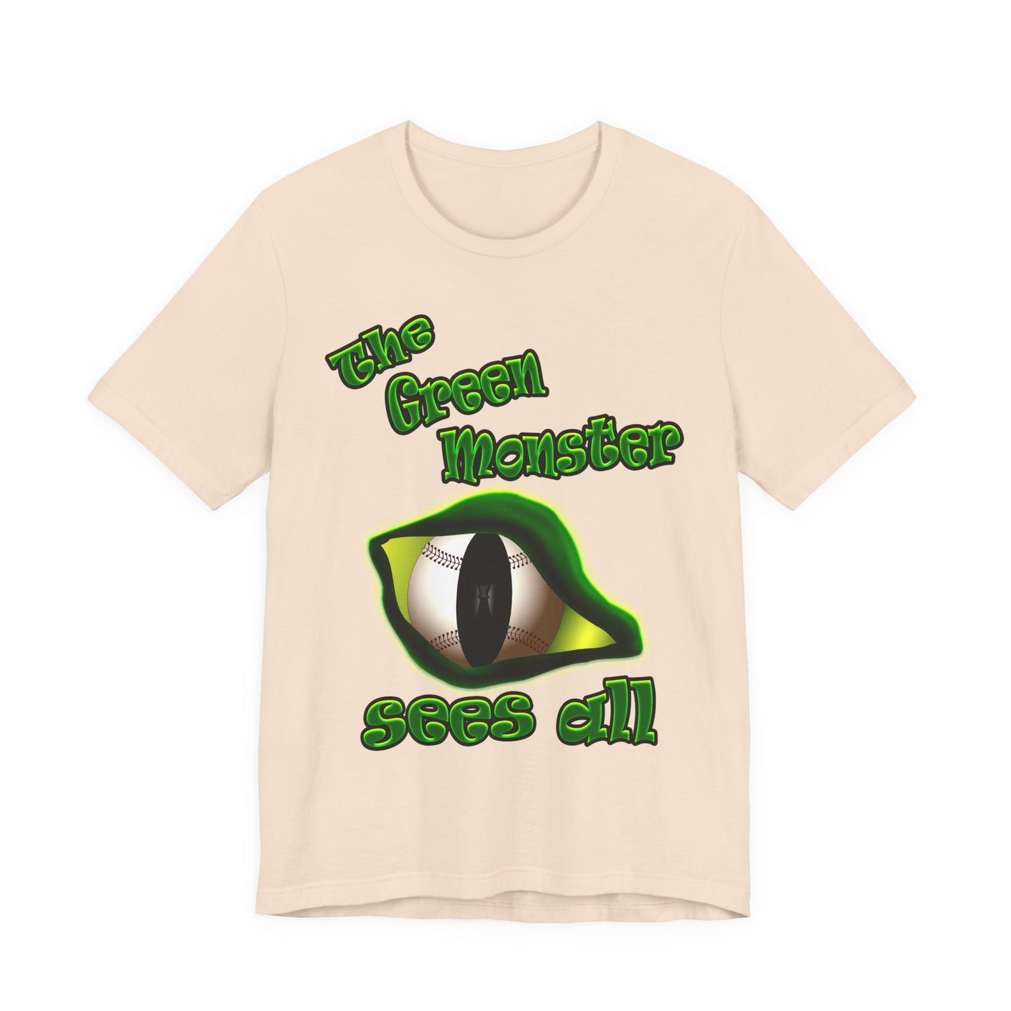 green monster - Unisex Jersey Short Sleeve Tee