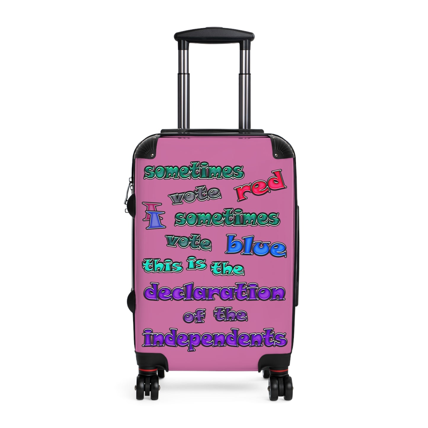 declaration of the independents - Suitcase (light pink)