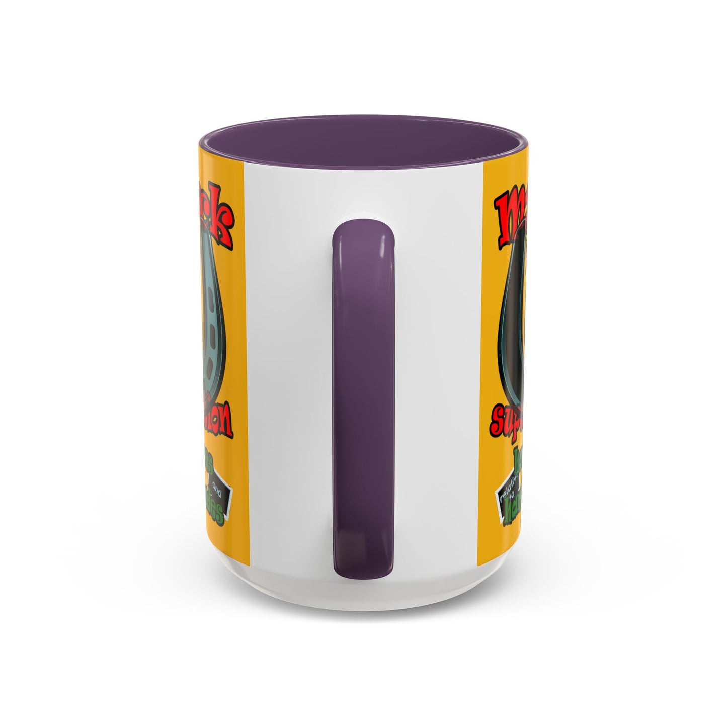 my luck - Accent Mug (yellow)