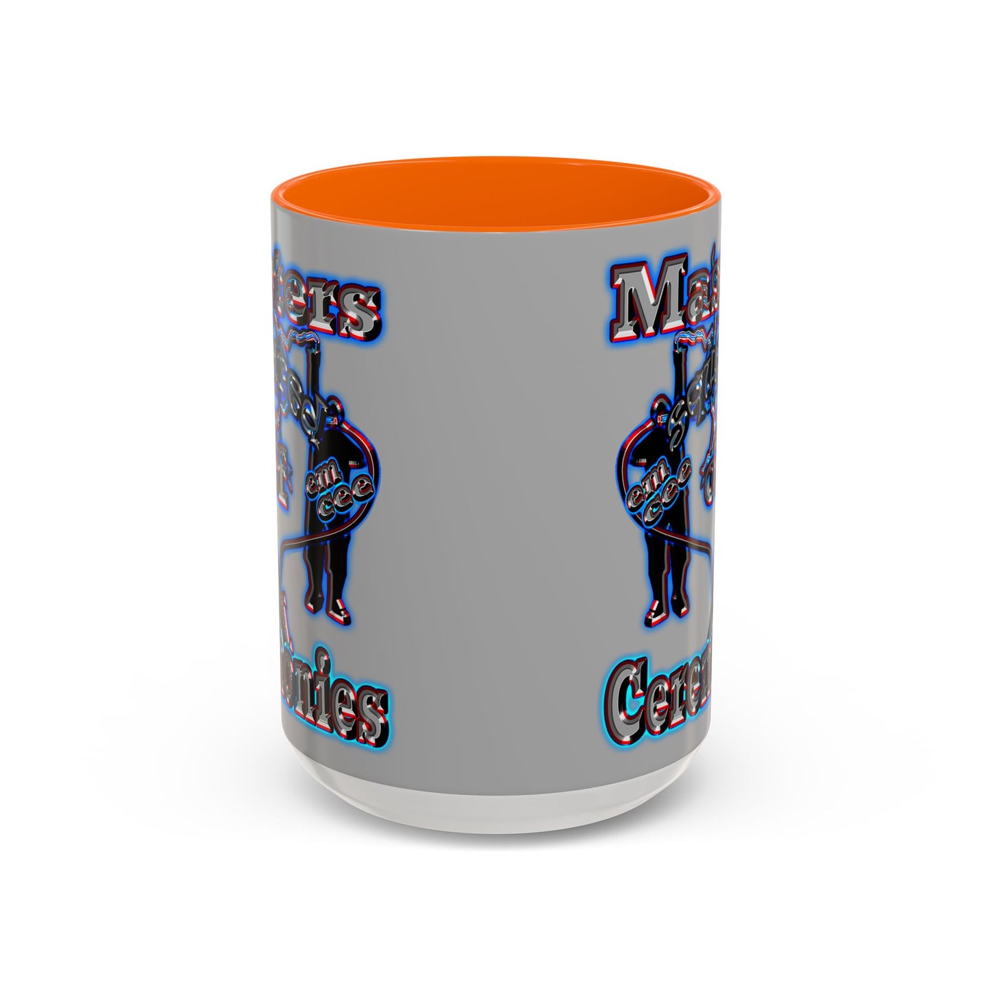 em cee squared - Accent Mug (light grey)