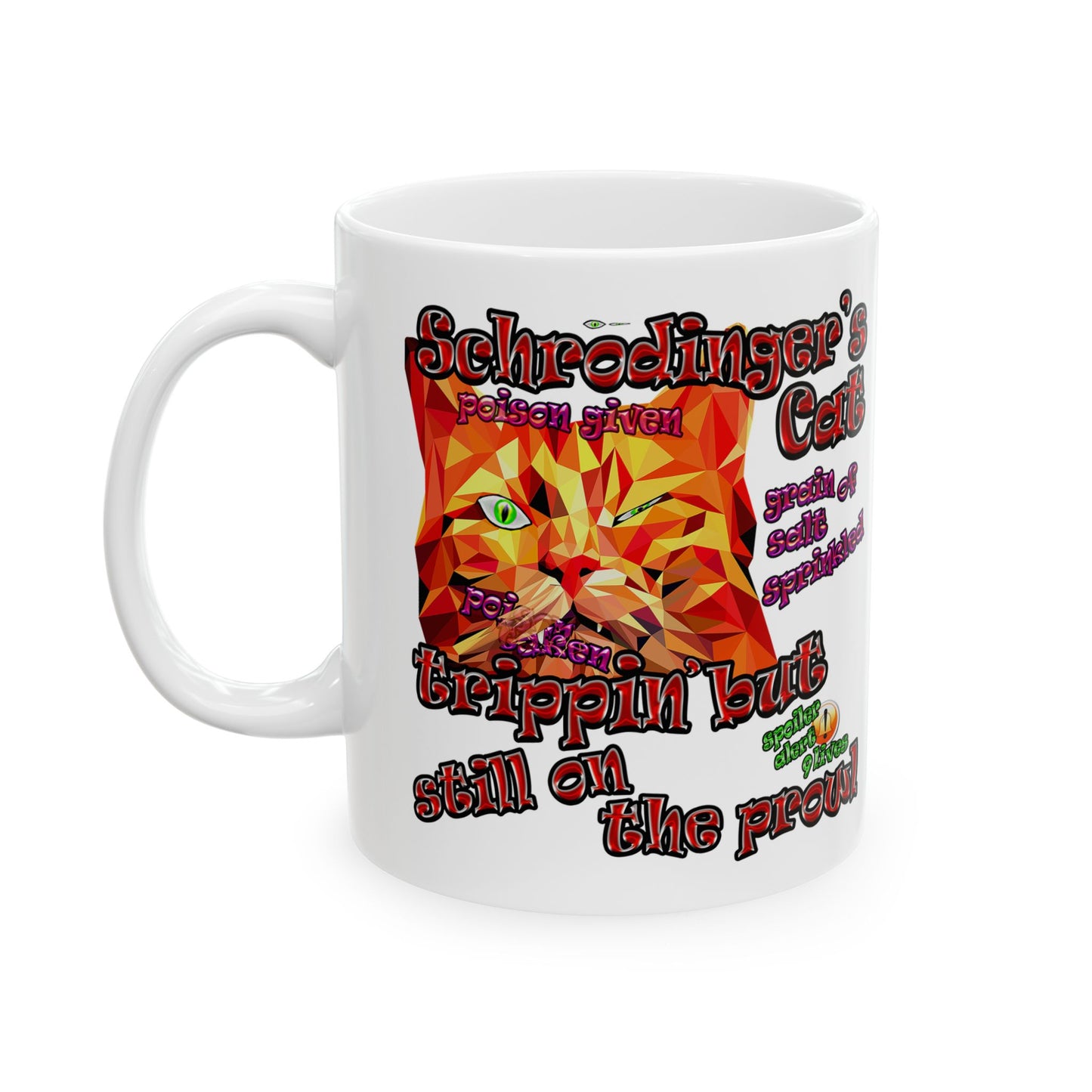 schrodinger's cat - White Mug (white)