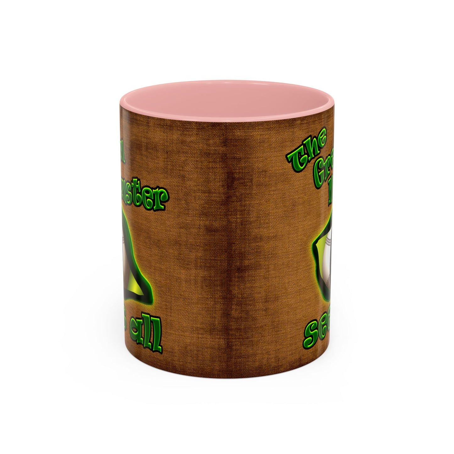green monster - Accent Mug (brown papyrus)