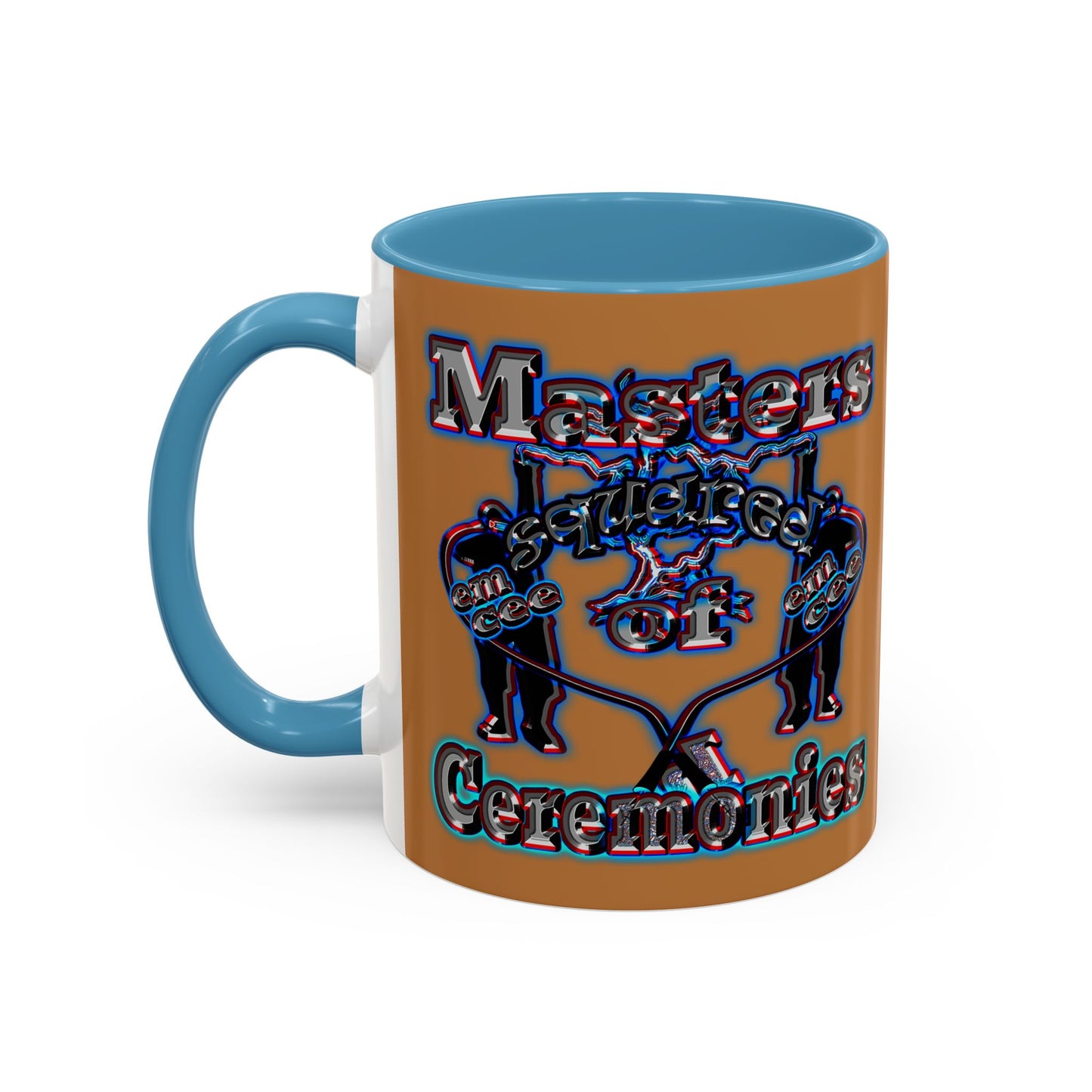 em cee squared - Accent Mug (light brown)