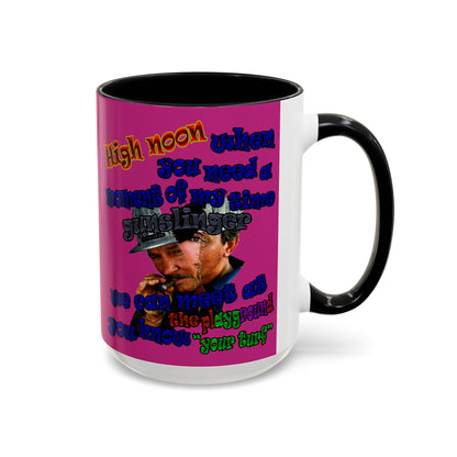 high noon - Accent Mug (pink)