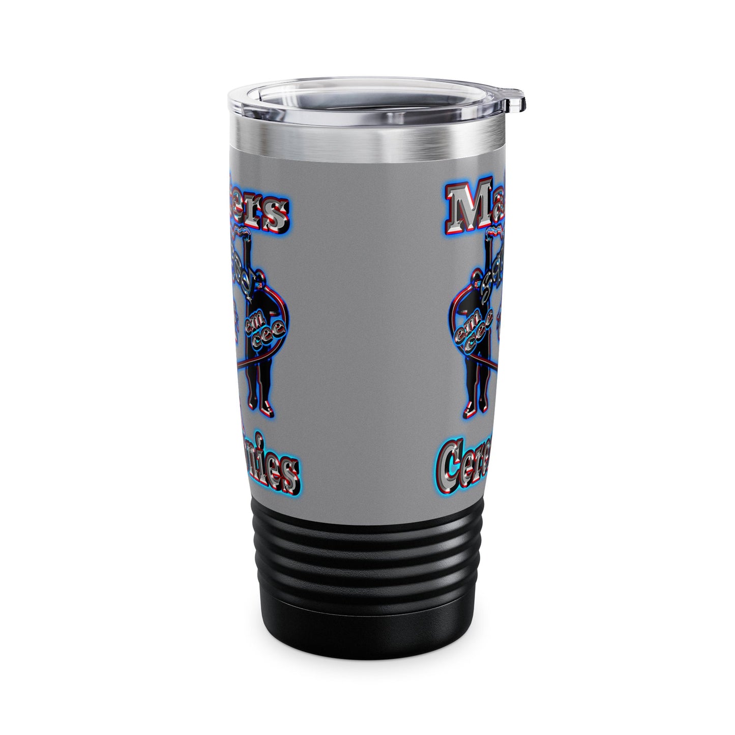 em cee squared - Ringneck Tumbler, 20oz (grey)