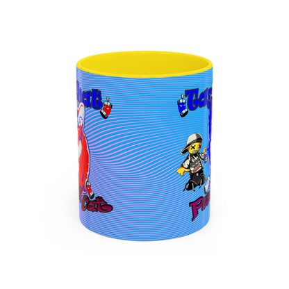 tag that - Accent Mug (light blue-purple wave)