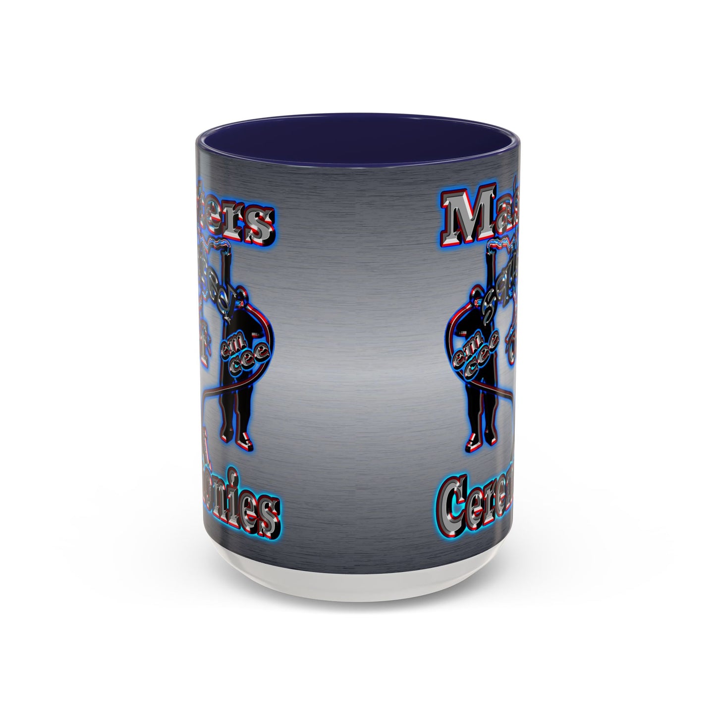 em cee squared - Accent Mug (brushed nickel)