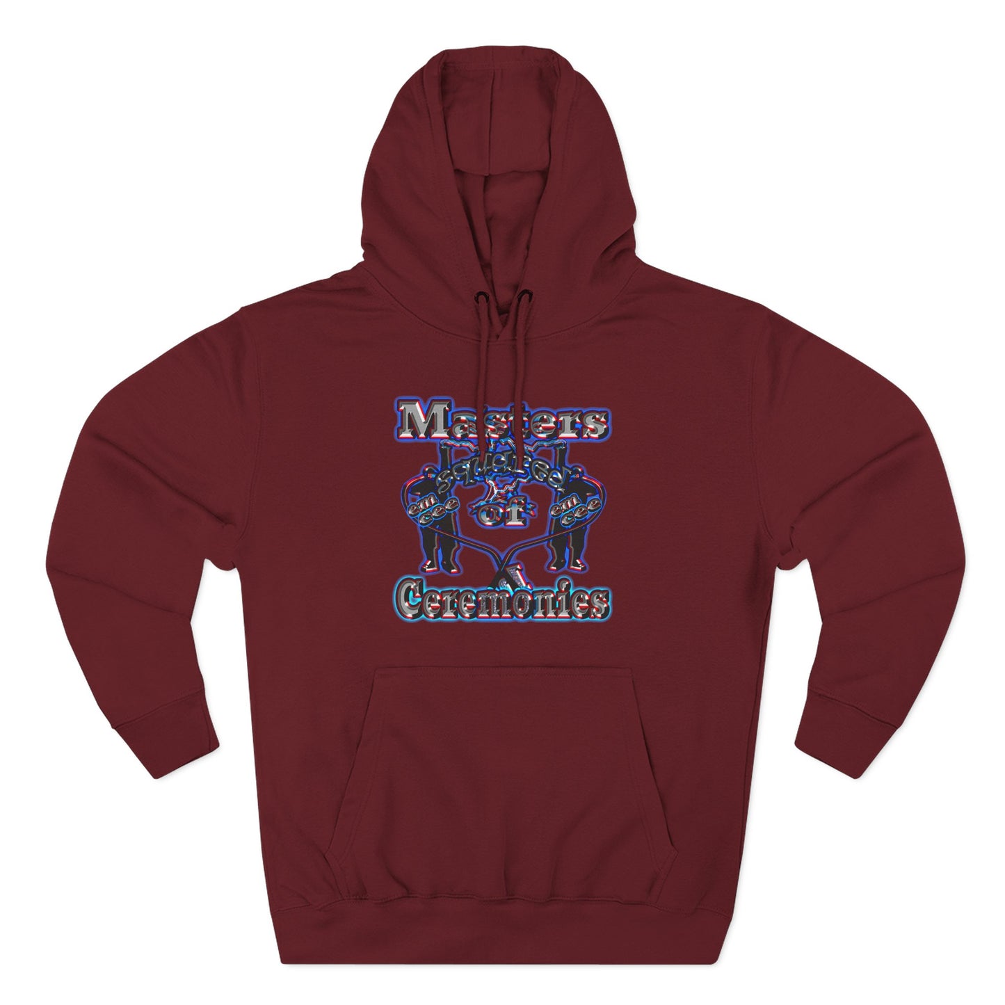 em cee squared - Three-Panel Fleece Hoodie
