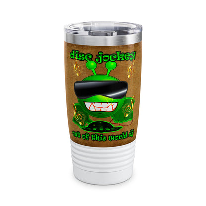 disc jockey - Ringneck Tumbler, 20oz (brown papyrus)
