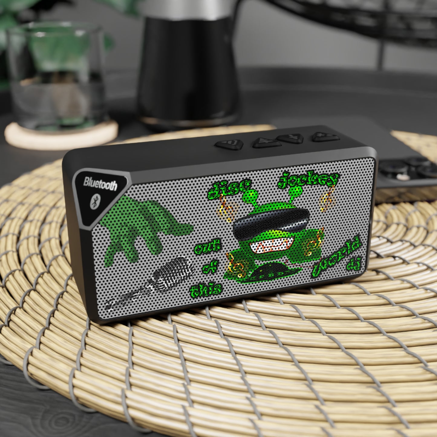 disc jockey - Jabba Bluetooth Speaker (light grey)