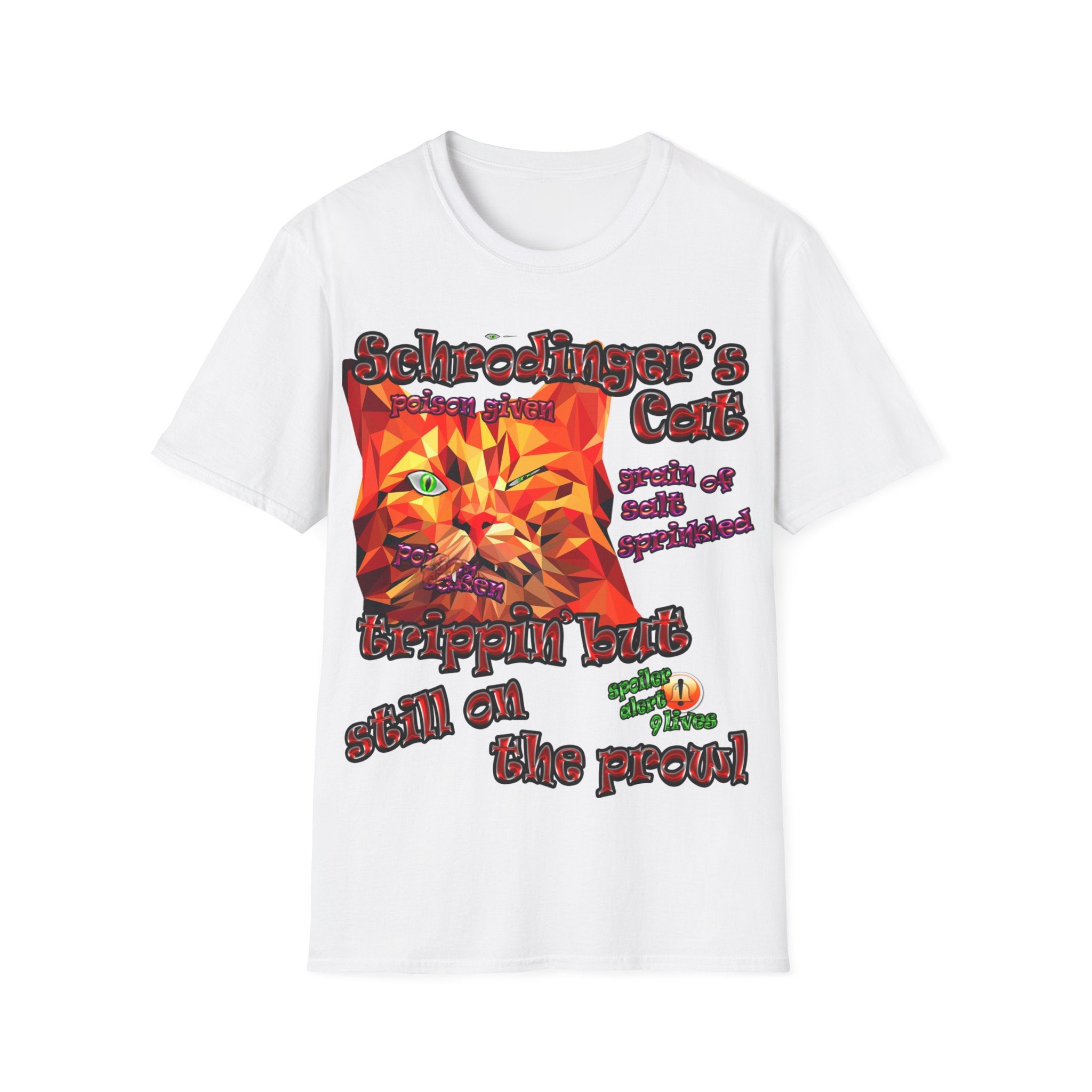 schrodinger's cat - Unisex Softstyle T-Shirt