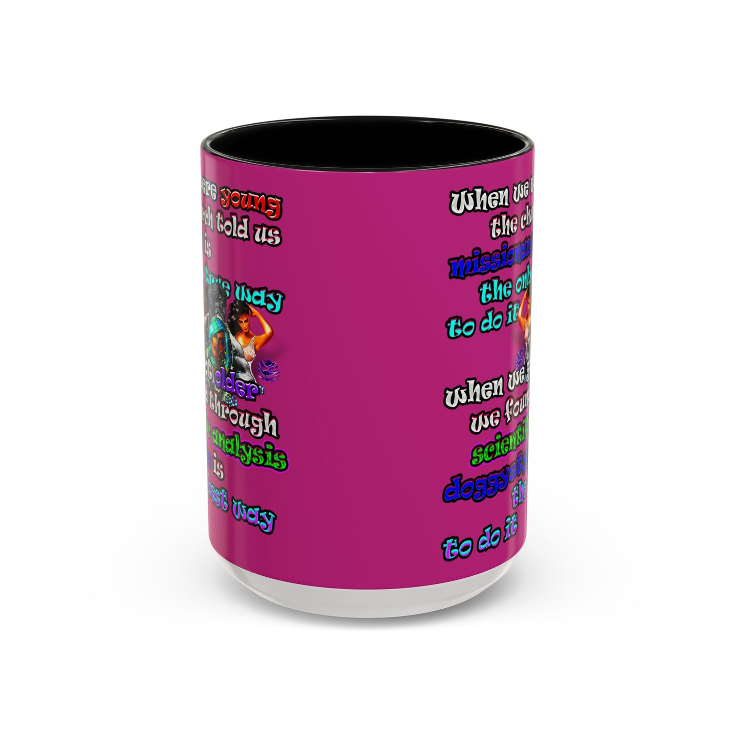 doggystyle - Accent Mug (pink)