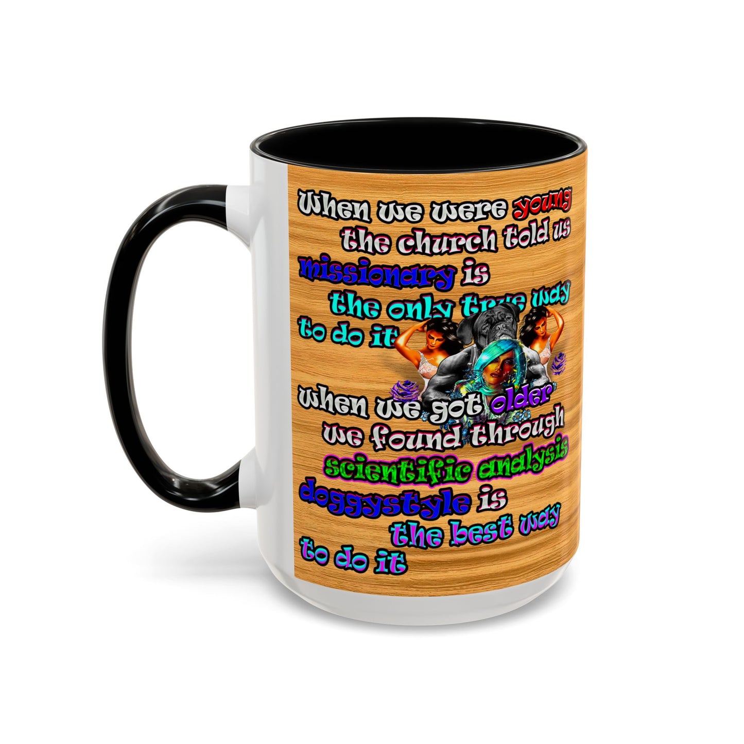 doggystyle - Accent Mug (butterscotch wood finish)