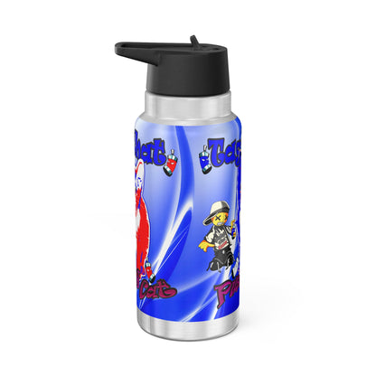 tag that - Gator Tumbler, 32oz  (blue-white wave)