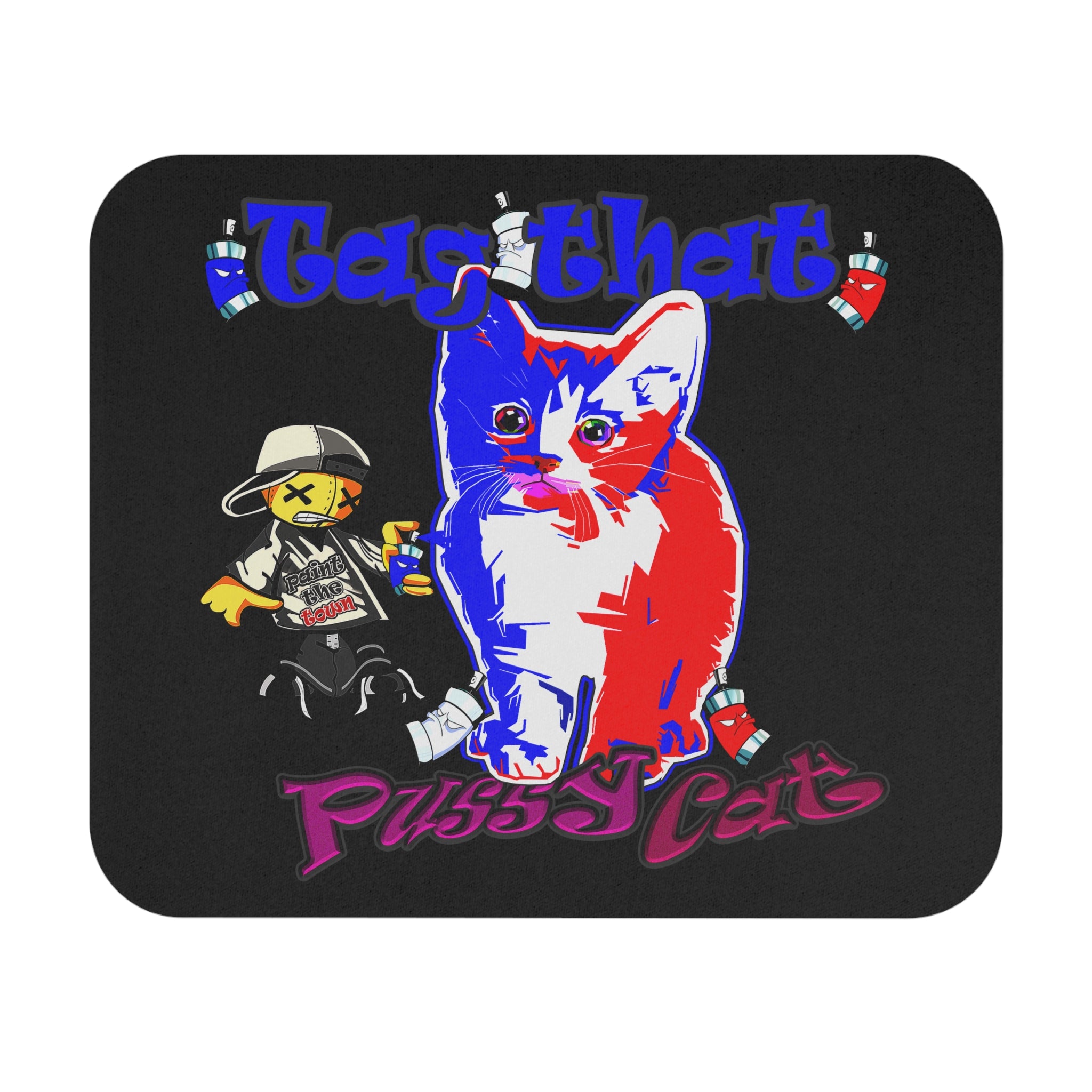 tag that - Mouse Pad (Rectangle) (black)