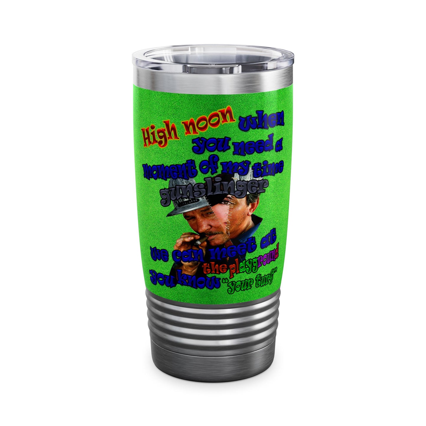 high noon - Ringneck Tumbler, 20oz (green turf)