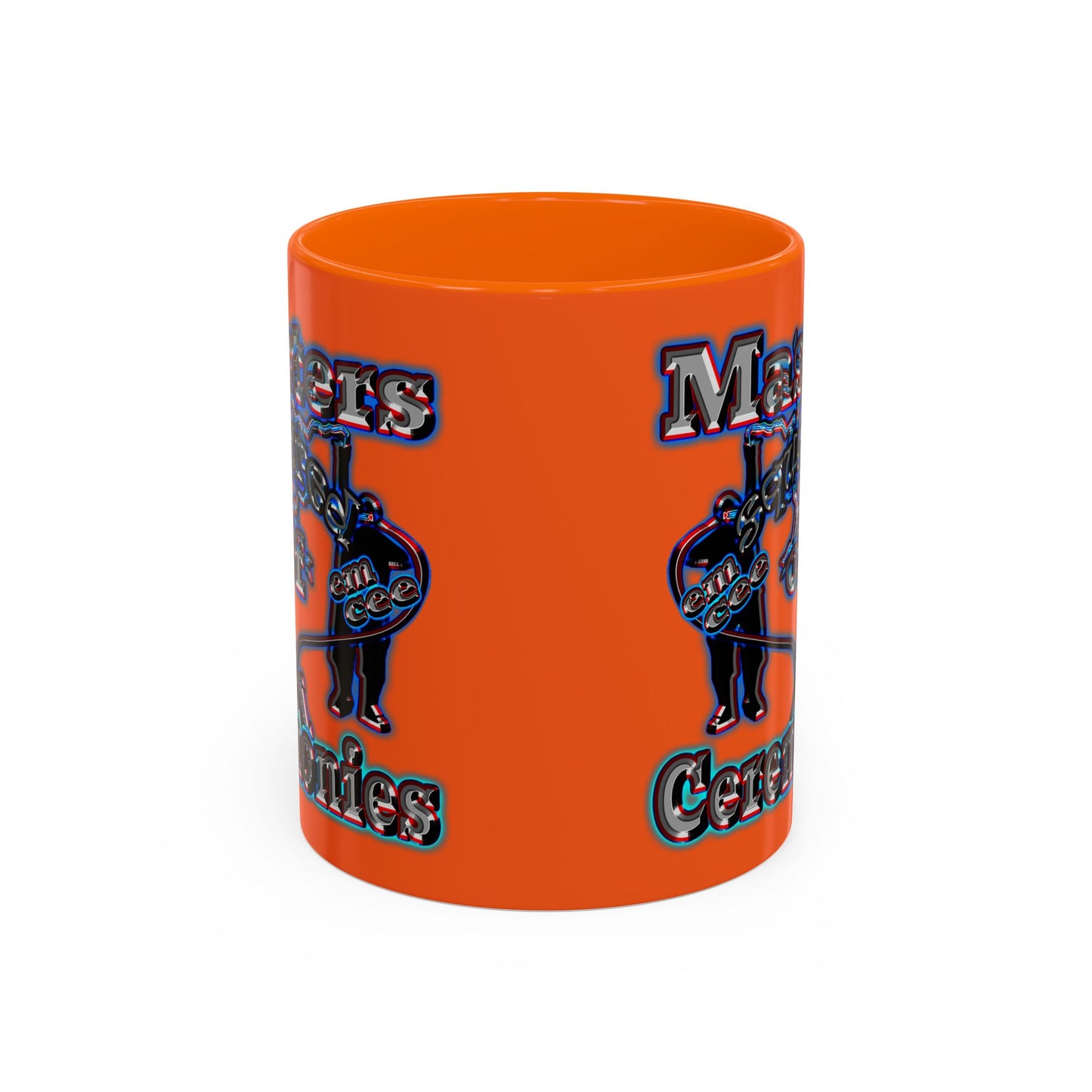 em cee squared - Accent Mug (orange)