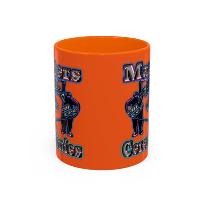 em cee squared - Accent Mug (orange)